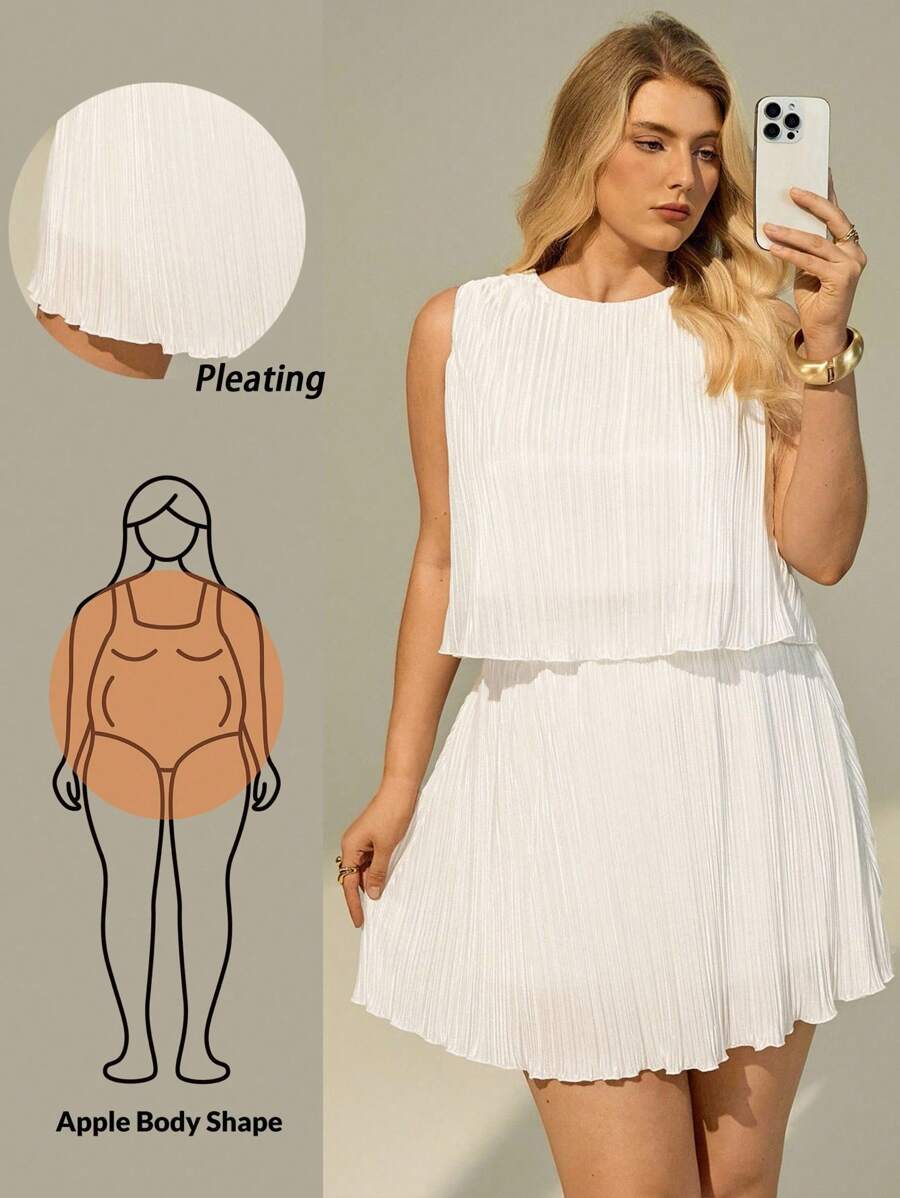 Auralis 加大码全白女式套装、裤裙套装、夏季两件套、白色套装、可爱夏季服装度假装女士乡村音乐会服装度假装女士音乐会服装女士全白派对服装女士狂欢装