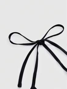 ROMWE Grunge Punk Top Halter Retrô Y2K Bandeira Americana, Festival de Música - Multicolorido - Visão 4