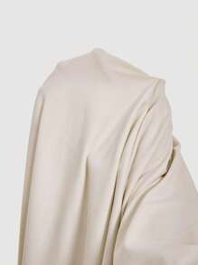 SHEIN MOD Damenkleid mit hohem Schlitz, asymmetrischer Schulterpartie, Metallschnalle, tailliert, langes Apricot-Kleid, Hochzeitsgastkleid Damen, Geburtstagskleider für Damen, Country-Konzert-Outfit, Partykleider für Damen, Brunch-Outfits für Damen, elegante Outfits für Damen, Teeparty-Kleid, Boho-Kleidung Damen, Büro-Outfits für Damen, Arbeitskleidung Damen, Kleidung für den Schulanfang, Flughafen-Outfit für Damen, One-Shoulder-Kleid, beiges Kleid - Aprikosenfarben - Übersicht 6