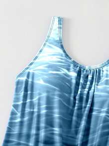 Swim Lushoire New Stylish Women Tankini Set, Beach & Vacation Style, Slimming & Flattering Design For Summer