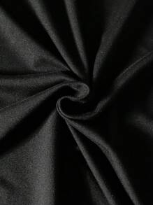 2件套青少年男孩军绿色黑色拼布T恤和抽绳休闲裤套装