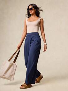 OutZeal Pantalones deportivos rectos con bolsillos, de mujer, transpirables, elásticos, para uso diario, casual y vacaciones en verano y otoño