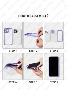 FRIENDS X SHEIN Funda de teléfono móvil duradera y de moda - Diseño de cubierta protectora estampada, adecuada para