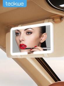 Teckwe 轻便便携的汽车遮阳镜 - 白色 - 查看 9