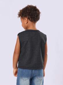 SUMWON Youth Sleeveless Tank Top Summer Basic Muscle Daily Casual Training Tank