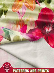 SHEIN BAE Summer Sleeveless Floral Print Dress / Beach Resort Dress/Easter Dress/Elegant Dresses For Party/ Dresses For Women Elegant/Easter/Beach Outfits For Woman/Vacation Outfits Women/Easter Dress Women/Easter Dress/Elegant Dresses For Party/ Dresses For Women Elegant/Easter/Beach Outfits For Woman/Vacation Outfits Women/Easter Dress Women/Dresses Graduation/Tube Top/Dresses Graduation/Tube Top/Dresses Graduation/Tube Top - Multicolor - View 3