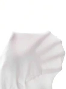 Glamine 米色露肩褶皱挂脖长裙，适合节日派对、嘉年华、约会、生日、情人节等场合，也可作为白色连衣裙穿着。 - 白色 - 查看 8