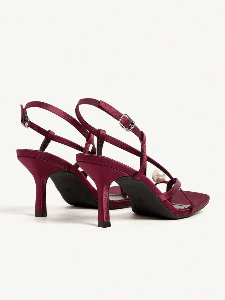 CUCCOO CHICEST Spring/Summer New Women's Mini Elegant Bow Snake Lizard Print Square Toe Stiletto High Heel Sandals, Sexy Cute Romantic Champagne Gold Metallic Color Peep Toe Dress Heels For Vacation, Afternoon Tea, Date