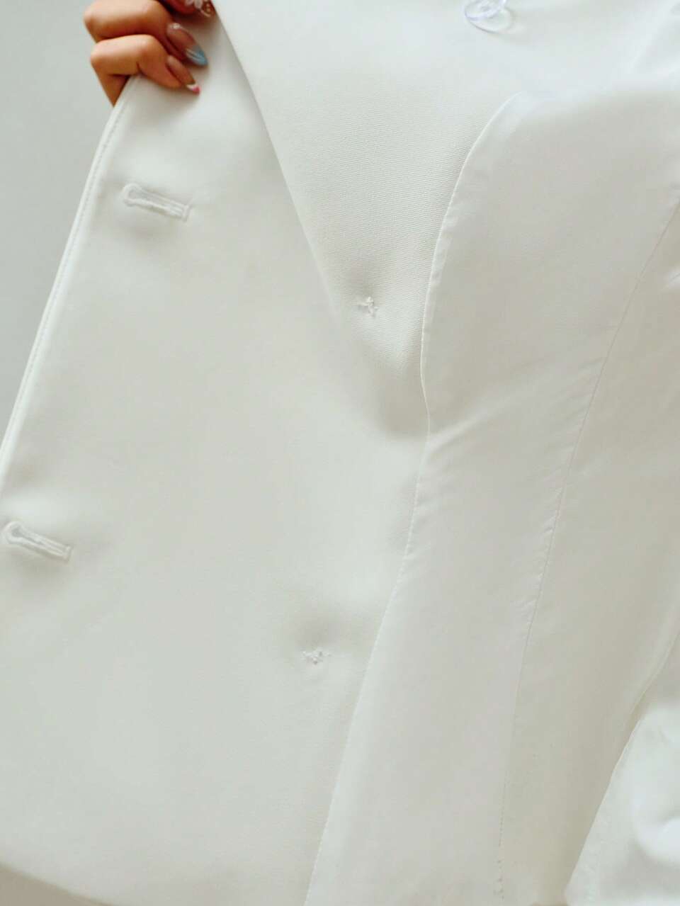 MOTF DOUBLE BREASTED PEPLUM LIGHTWEIGHT BLAZER