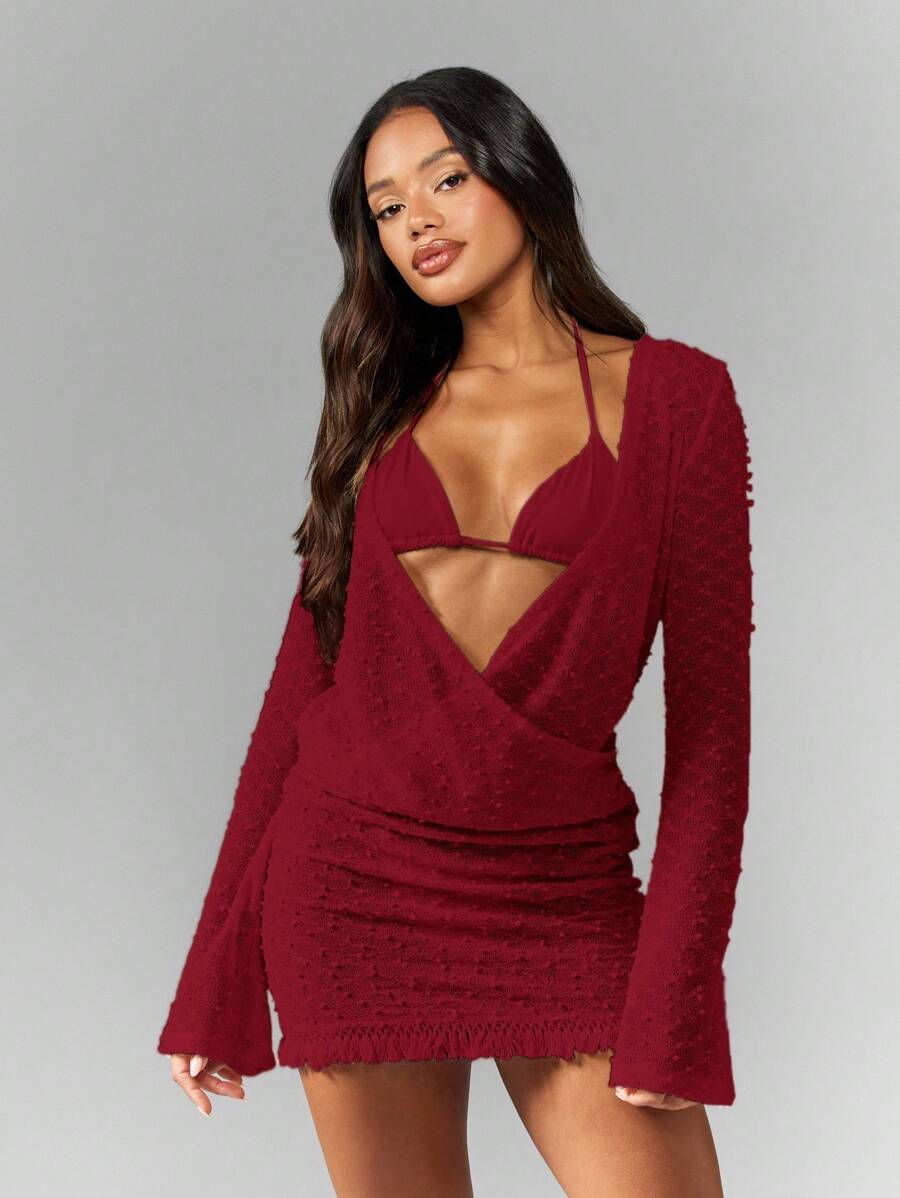 velvet dress with bow Dazzlina Black Velvet Dress w/ Bows