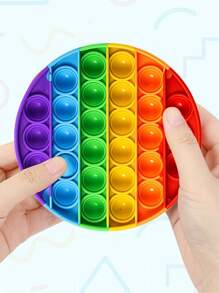 MINKOJA 云朵般的柔软挤压套装 - 彩色感官坐立不安玩具，用于缓解压力、办公桌放松和缓解焦虑 - 彩色 - 查看 2