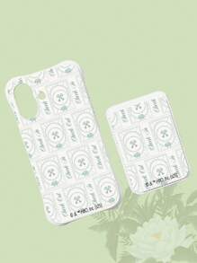 The White Lotus 1 pieza Funda de teléfono con ranura para tarjeta magnética beige compatible con iPhone 11 12 13 14 15 Pro Max, marca N26