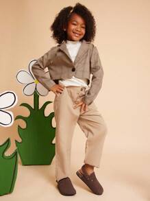 Mini mi Fashionable Kids' Double Buckle Slingback Closed Toe Cork Footbed Coffee Clogs-Timeless, & Comfortable.