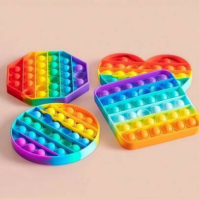 Cloud-Like Soft Squeeze Set - Colorful Sensory Fidget Toys For Stress Relief, Office Desk Relaxation & Anxiety Comfort