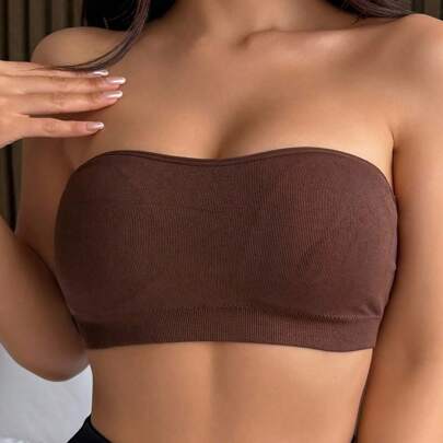 Seamless Wireless Lightly Lined Minimalist Bra For Women