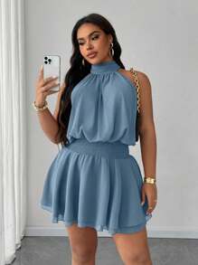 Celure Plus Size Women Elegant Sexy Off Shoulder Bow Formal Dress