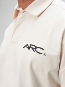 Axis Polo Shirt - Beige - View 4