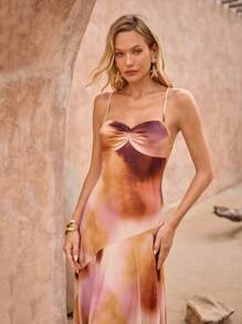 Lavishia Damen Sommer Batik Plissee modisches Trägerkleid Mittellang Sommerurlaub Blume Muster Y2K Kleidung Frauen Y2K Schulanfang Landhausstil Frauen Old Money Stil Frauen Ausgehoutfit Flughafen Outfit für Frauen Kleid für Frauen Strandoutfit für Frau Strandkleid Strandurlaub Outfits Strandutensilien Partykleid Pride Seestern Pailletten Kleid Urlaubsoutfits Flughafen Sommer Flitterwochen Frauenkleid für Frauen Boho - Verschiedenfarbig - Übersicht 5