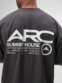 Summit Performance T-Shirt - Black - View 3