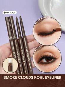 SHEGLAM Smoke Clouds Kohl Eyeliner-On Foot Brand Beauty Makeup Face Paint Cosmetic For Women Girls Perfect For Fall Winter Ideal For Y2K Fancy Fashion Suitable For Birthday Christmas Present Party Ready Best Color