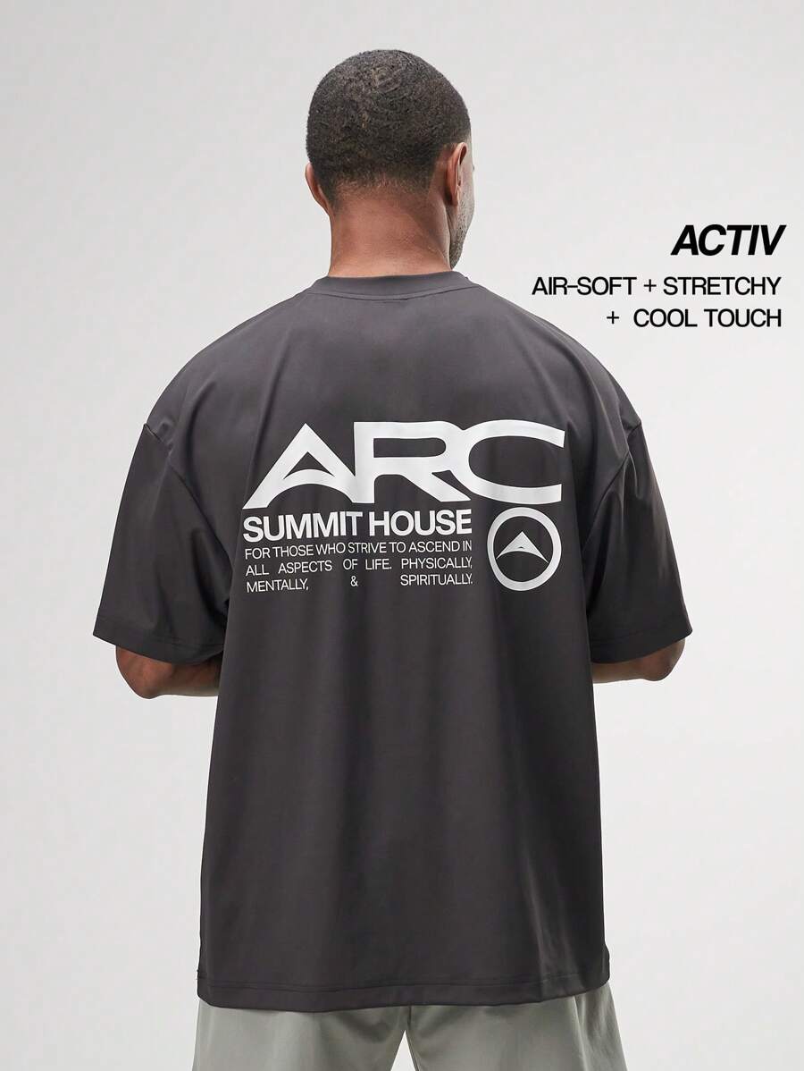 Summit Performance T-Shirt - Black - View 1