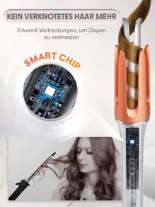 SHEGLAM HAIR It-Curl One-Touch Instant Curler Automatic Curling Iron,Auto Hair Curler,Auto Hair Curler,32mm Automatic Hair Curler With 3 Temperatures,Fast Heating & 2-Way Rotation,Automatic Shut-Off,Anti-Scald & Anti-Tangle Rotating Curling Wand,Touch Instant Curler For Hair Styling32mm Automatic Hair Curler With 3 Temperatures,Fast Heating & 2-Way Rotation,Automatic Shut-Off,Anti-Scald & Anti-Tangle Rotating Curling Wand,Touch Instant Curler For Hair Styling Graduation Birthday Holiday Summer Fall Autumn Y2K Fancy Fashion Women Makeup Cosmetic Party Beach Travel Camping Outdoors School Campus Festivals Decor Gift Present Rose Girl Best Color Charm Vibe Pink Christmas New Year Thanksgiving Day Valentine's Day