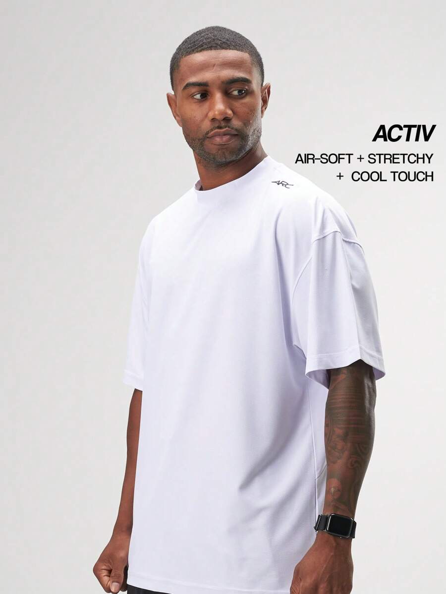 Trinity Oversized T-Shirt - White - View 1