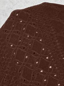 EMERY ROSE 大码女式休闲刺绣扎染拉链半开襟上衣