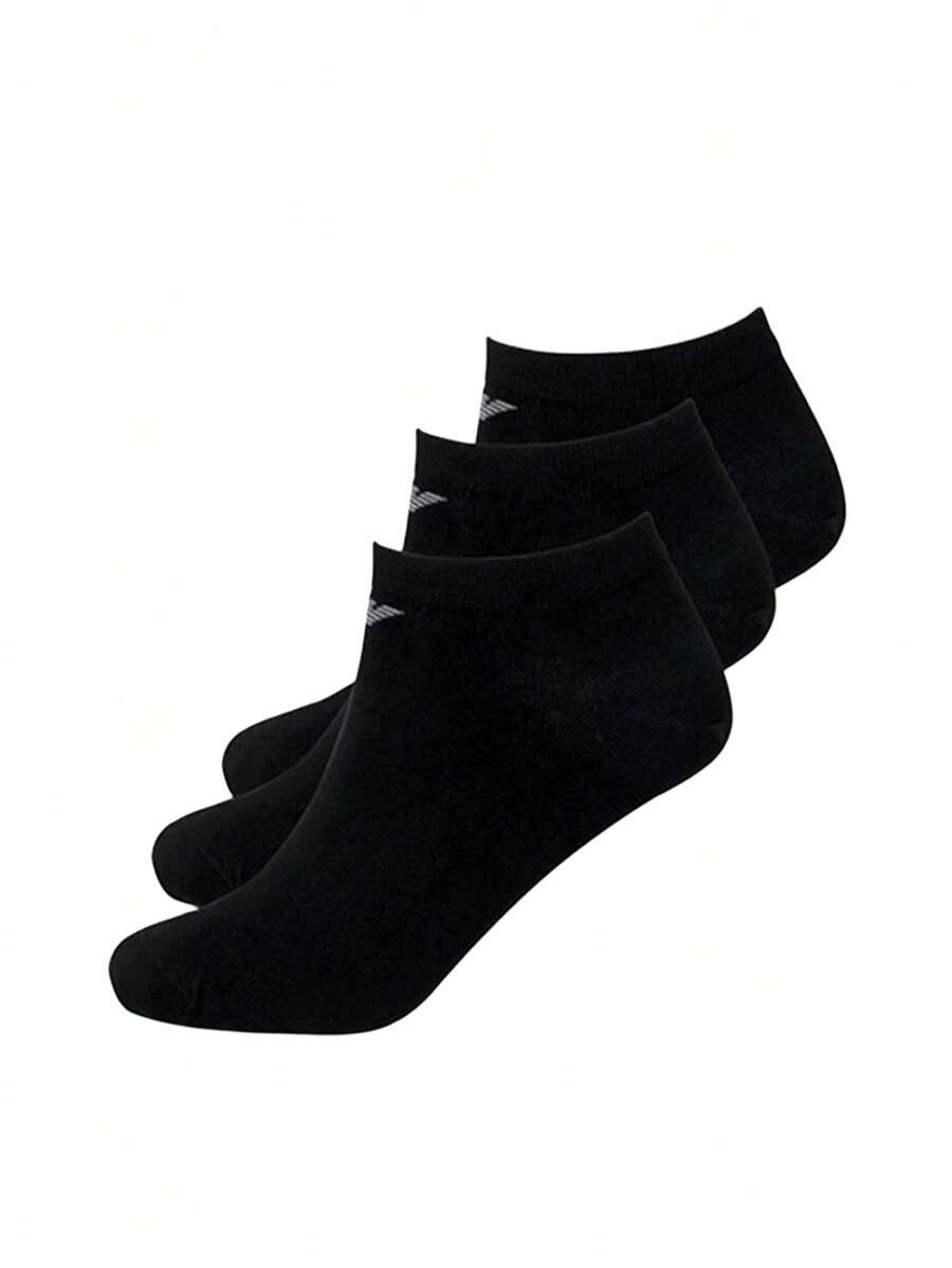 Emporio Armani SOCKS 3 PACK - Black - View 1