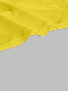 SHEIN EZwear Women's Casual Halter Neck Fitted Tank Top, Brazilian Flag Yellow Pattern, Suitable For Summer, Beach, Music Festivals, Tropical, Vacation Vibe, Summer Miami Girl Brazil Crop Top Yellow Crop Top Crop Top Halter Top Brasil Top Brazil Bikini Bikini Shirt Beach Wear Brasil Bikini Brazil Tankini Back To School