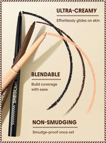 SHEGLAM Smoke Clouds Kohl Eyeliner-On Foot Brand Beauty Makeup Face Paint Cosmetic For Women Girls Perfect For Fall Winter Ideal For Y2K Fancy Fashion Suitable For Birthday Christmas Present Party Ready Best Color