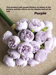 Vintage Style Distressed Metal Milk Can Shape Flower Vase With Artificial Flowers Set, Suitable For Living Room, Desk, Cafe, Bar, Garden Party Decor Gifts Birthday Graduation - Multicolor - View 15