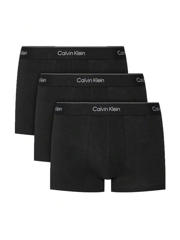 Calvin Klein Calvin Klein Chiloți boxeri casual confortabili cu imprimeu de litere pentru bărbați (set de 3)