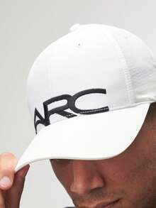 Gorra de entrenamiento ARC Activewear, gorra de rendimiento para correr, gimnasio y entrenamiento - Blanco - Ver 3