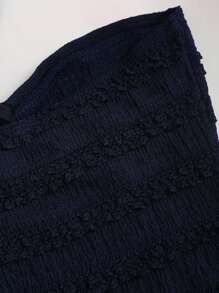 Sweetra Women Summer Halter Tie Up Waist Ruffle Mini Dress