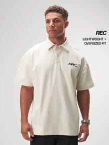 Axis Polo Shirt - Beige - View 1