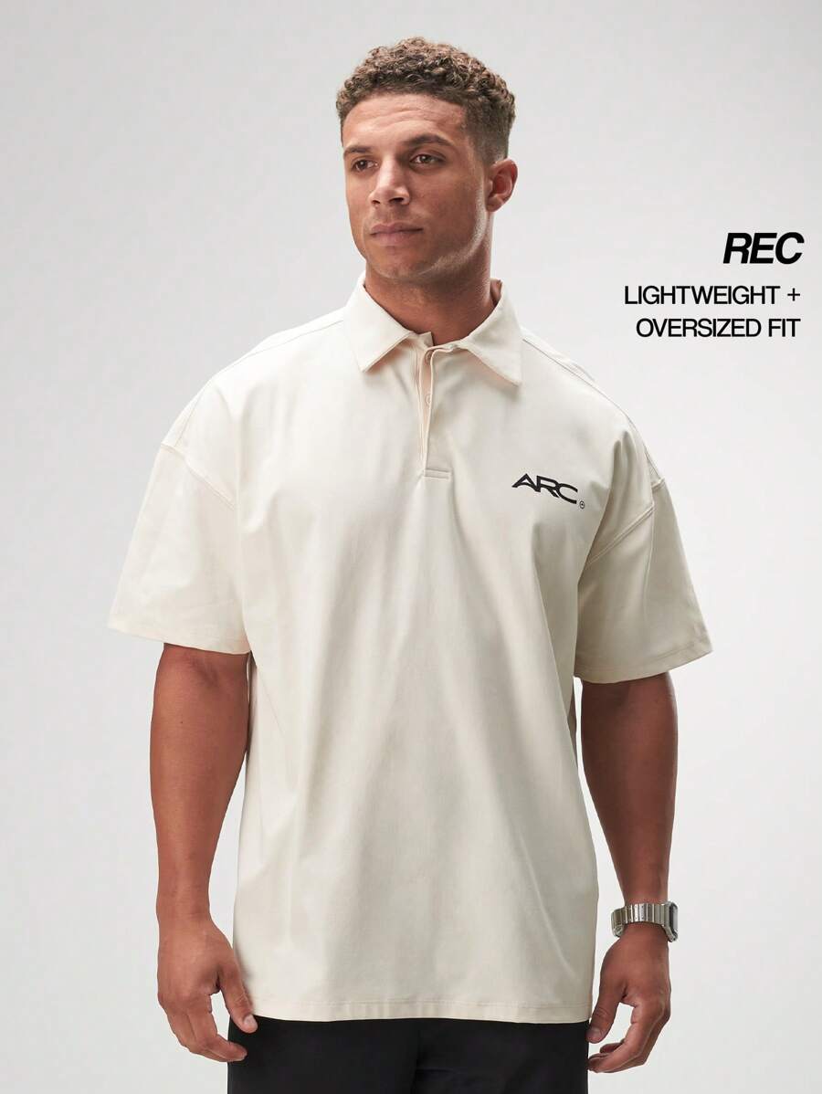 Axis Polo Shirt - Beige - View 1