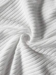 Auvina Plus Size Ribbed Camisole & Tank Top, Summer - White - View 3