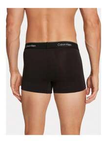 3 paquete Men's Boxer Briefs - Negro - Ver 3