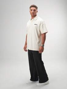 Axis Polo Shirt - Beige - View 3