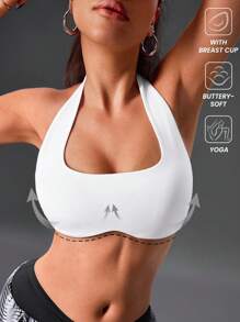 Innovista Sujetador deportivo con diseño de espalda cruzada, diseño sin espalda, soporte para el medio, entrenamiento diario de yoga, yoga y pilates, ropa deportiva de verano, comodidad, ejercicio, cardio funcional, ejercicios, TT, viral, listo para usar, FYP, INSTA OOTD, festival, mamá trabajadora, fitness, rendimiento deportivo, minimalista, tono natural, neutro, niña, mujer, influencia, moda, versátil, outfits, uso diario, premium, mexicano, estilo retro, sexy, retro para hombres, mujeres, adolescentes, hombres mexicanos, recién llegados al colegio, escuela, primavera, otoño, alternativa, gimnasio, aerdo, activo, regalo, calidad media, Adecuado, accesorio, ideal para entrenamientos
