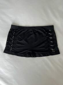 DAZY Side Hollow Slim Fitting Shapewear Briefs For Women