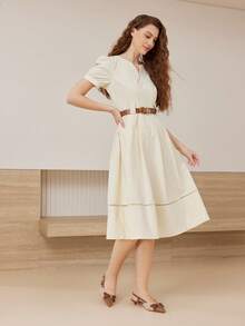 MOTF Sandalias planas para mujeres con tira de lazo, puntera puntiaguda y talón bajo, versátiles y de moda