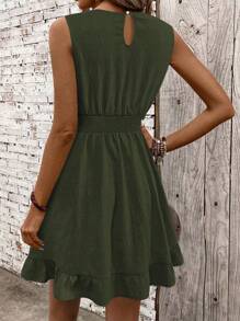 SHEIN Clasi Lässig Moderner Lässig Lässig Urlaubsmode Lässiges Kleid im Landstil