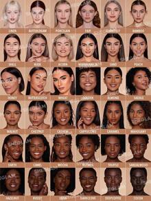 SHEGLAM Skin-Focus 高遮瑕粉底液-裸色 36 色控油無毛孔完美全遮瑕輕盈粉餅柔和啞光更順滑定妝粉面部彩妝促銷粉底液 品牌 美容 化妝 化妝品 適合女性與女孩 完美搭配冬季 Y2K 時尚 流行 生日禮物 假期 派對準備就緒 最佳顏色 - 裸色 - 查看 9