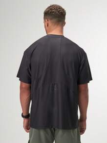Camiseta Oversized Trinity - Preto - Visão 2