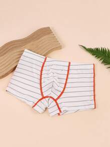 4 Pack Tween Boys' Comfortable, Breathable, Soft Cartoon Pattern Briefs - Multicolor - View 4