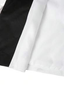 Manfinity AFTRDRK Blazer de traje de negocios de manga larga con cuello de solapa y bloque de color para hombres, atuendo para bodas, trajes de boda para hombres