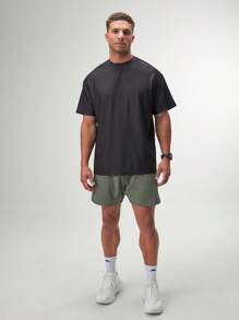 Camiseta Oversized Trinity - Preto - Visão 3