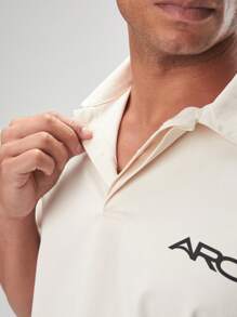 Axis Polo Shirt - Beige - View 5
